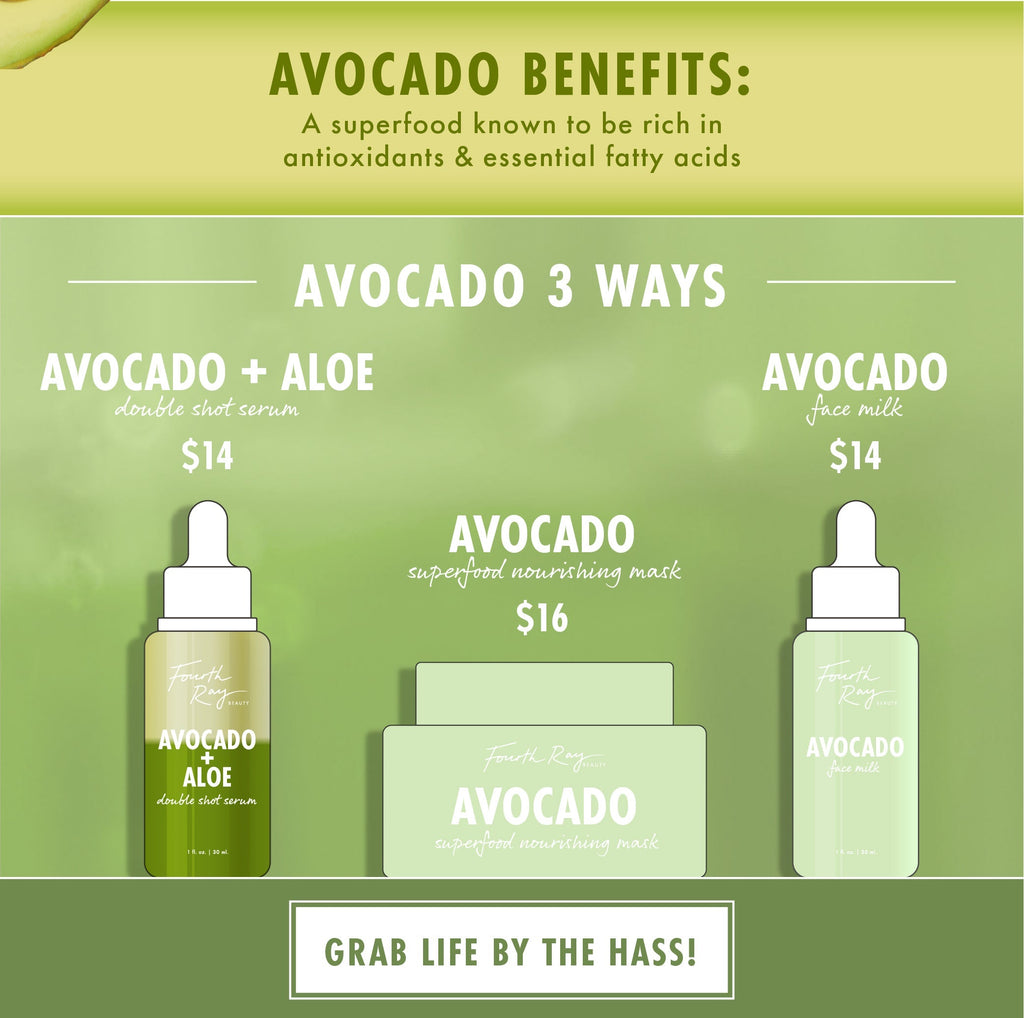 Face Serum Avocado + Aloe Double Shot