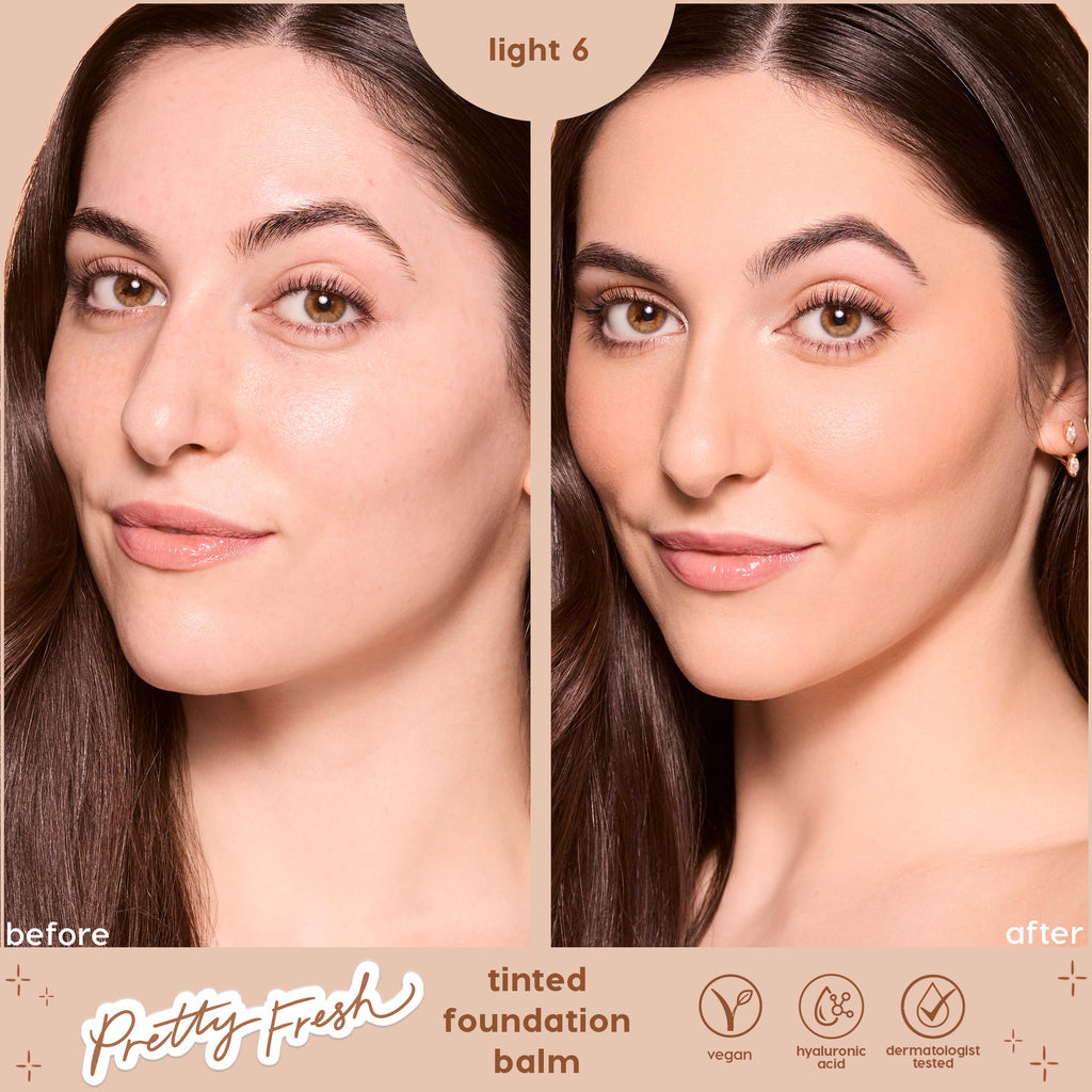 Pretty Fresh Tinted Foundation Balm Light 6