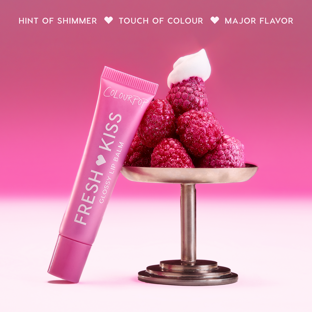 Fresh Kiss Glossy Balm Raspberry Crème