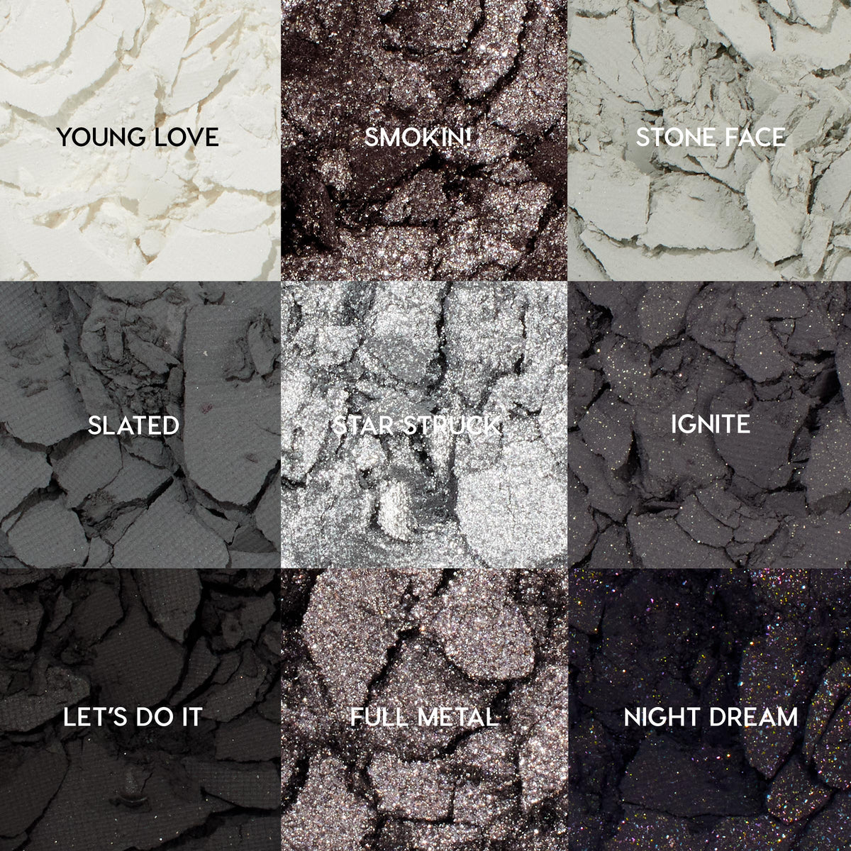 Shadow Palette Set Metal N' Smoke