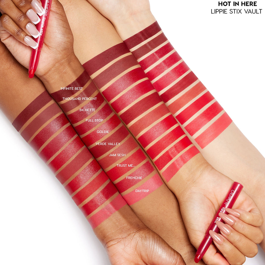Lippie Vault Set Heat Warning