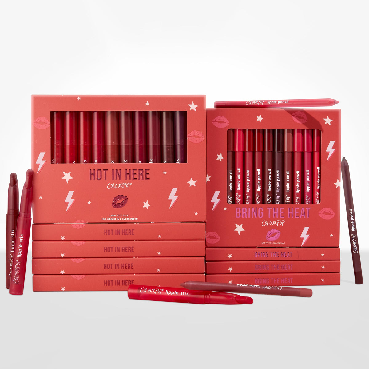Lippie Vault Set Heat Warning