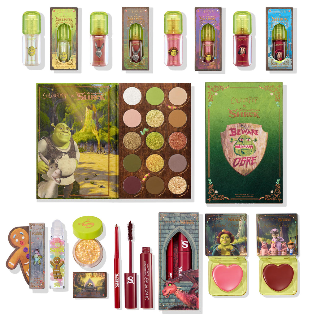 Full Collection Set ColourPop X DreamWorks Shrek