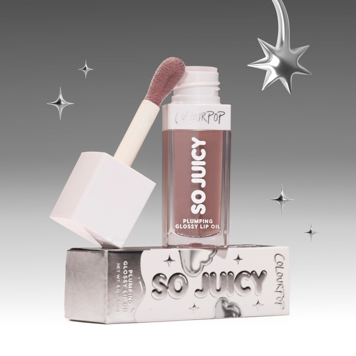 So Juicy Plumping Glossy Lip Oil Shine On Babe