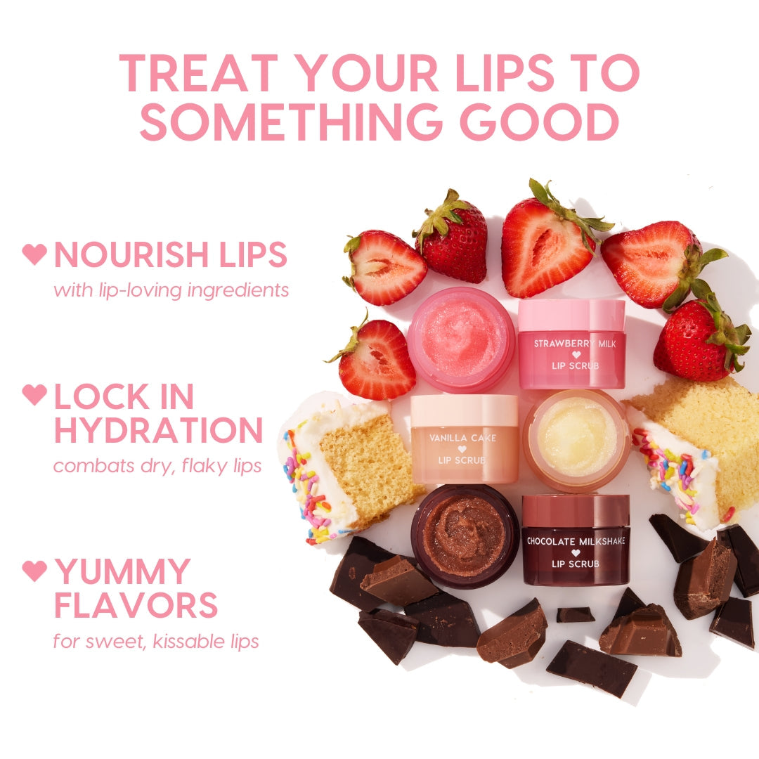 Lip Scrub Vanilla Cake