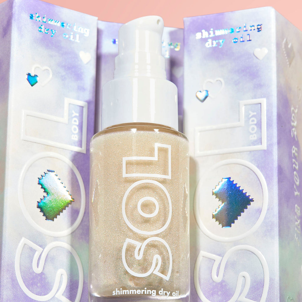 SOL Shimmering Dry Oil Rainbow Glow