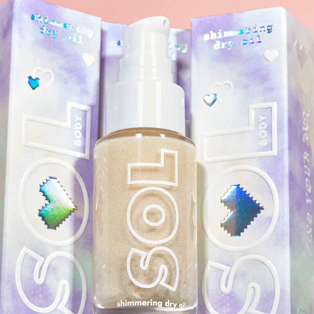 SOL Shimmering Dry Oil Rainbow Glow