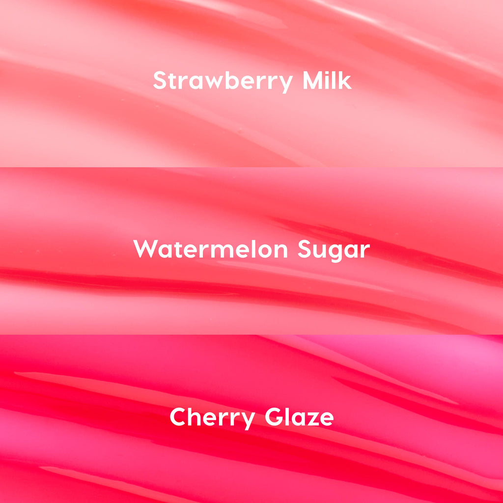 Glossy Lip Balm Trio Fruit Basket