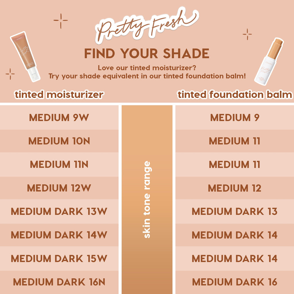 Pretty Fresh Tinted Foundation Balm Medium 9