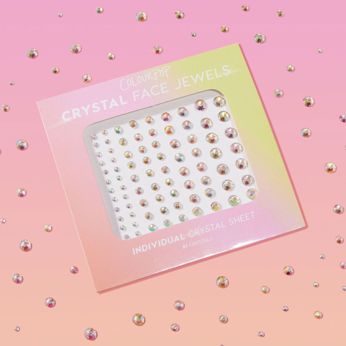 Crystal Face Jewels Individual