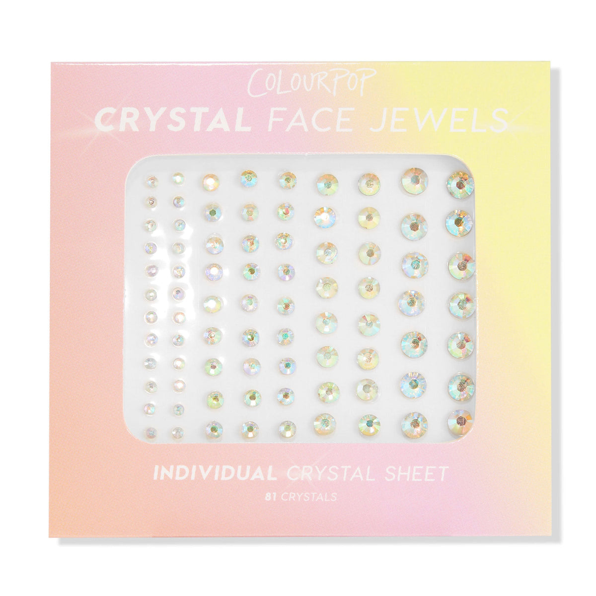 Crystal Face Jewels Individual