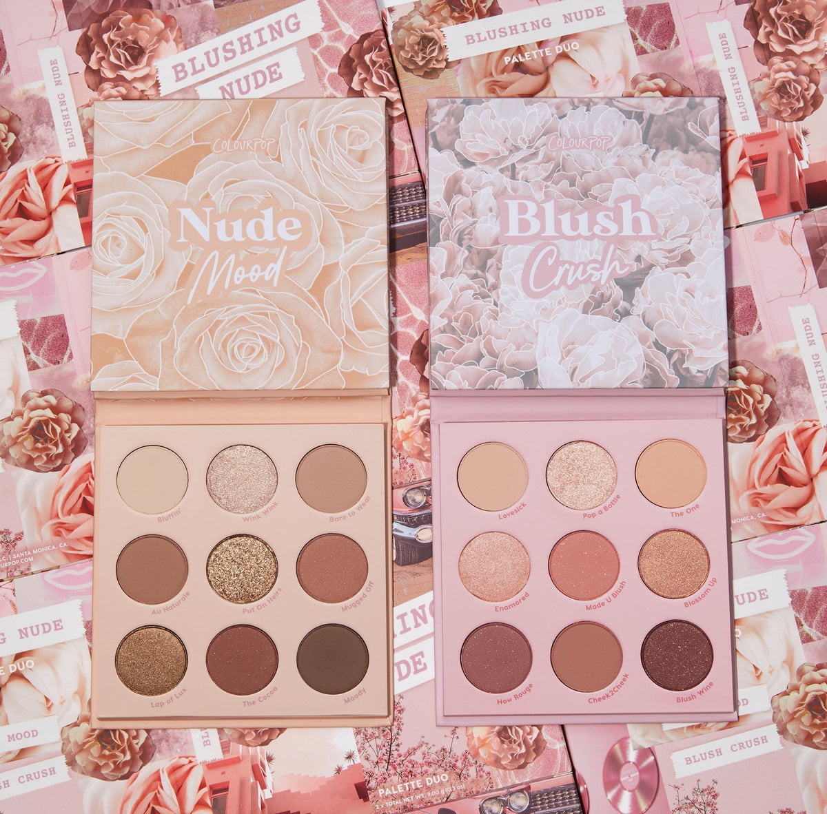 Shadow Palette Set Blushing Nude