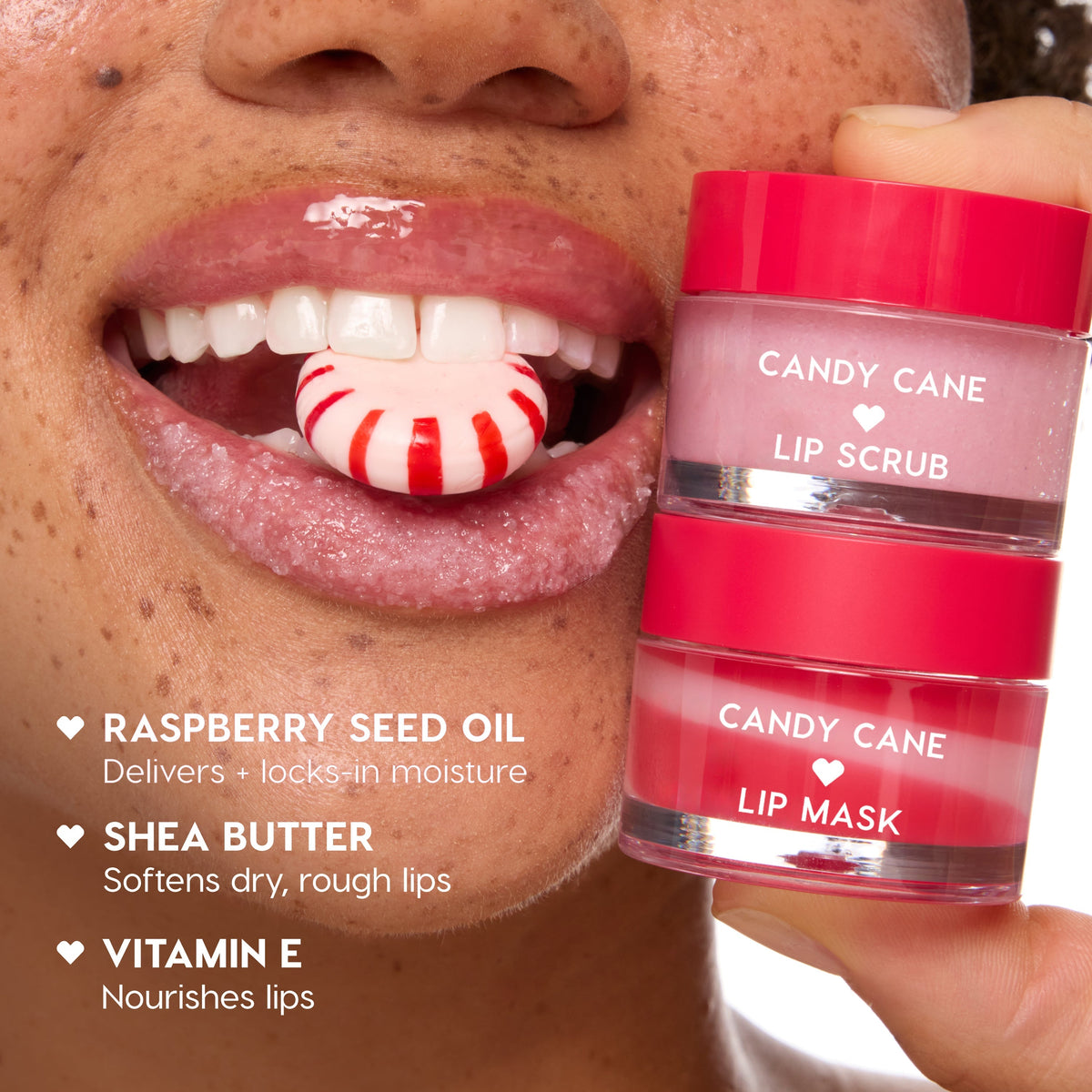 Lip Scrub Candy Cane
