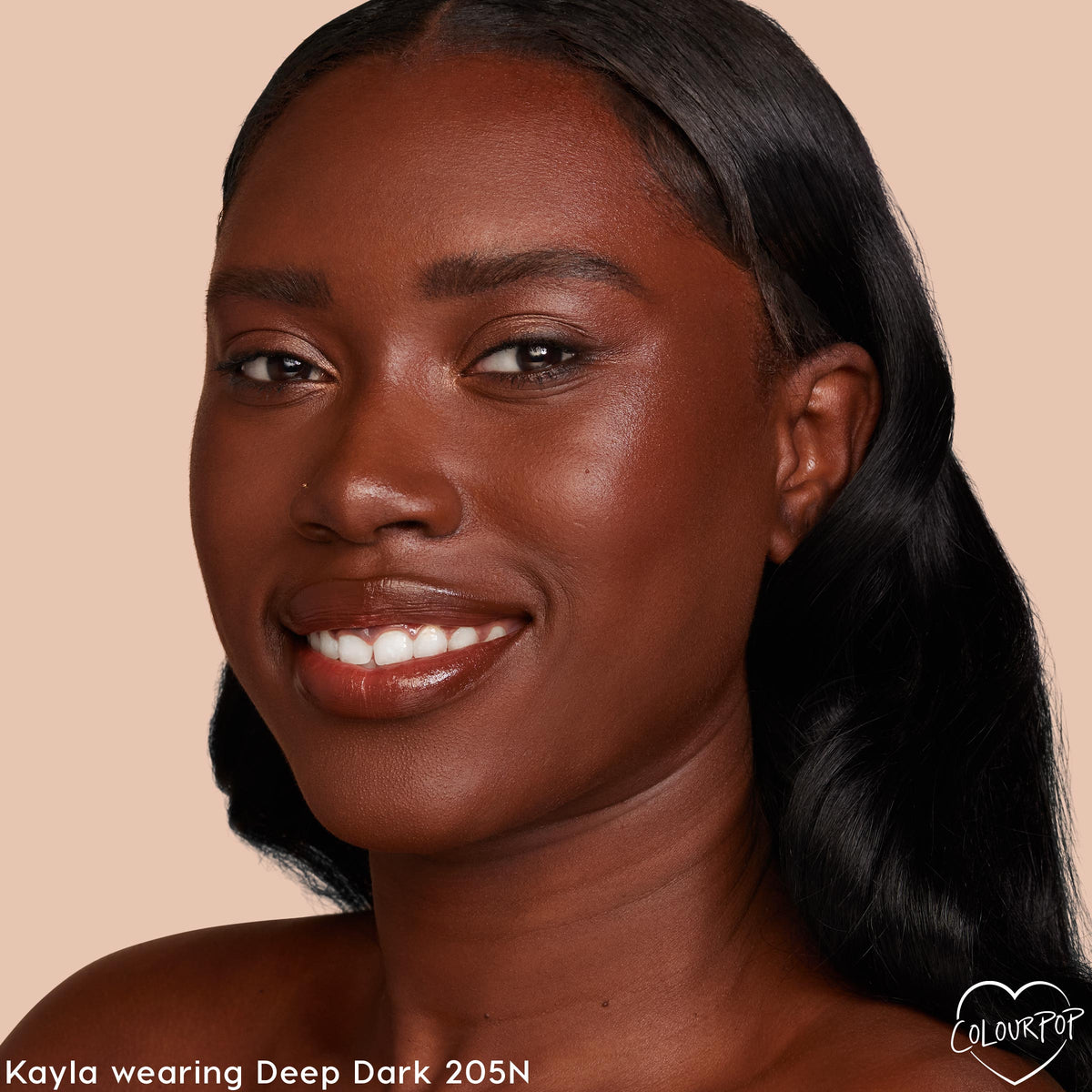 Pretty Fresh Hyaluronic Hydrating Foundation Deep Dark 205 N