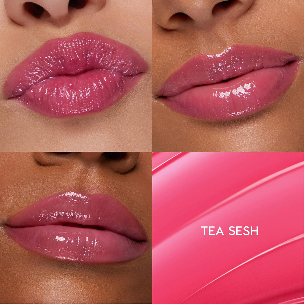 So Juicy Plumping Gloss Balm with Peptides Tea Sesh