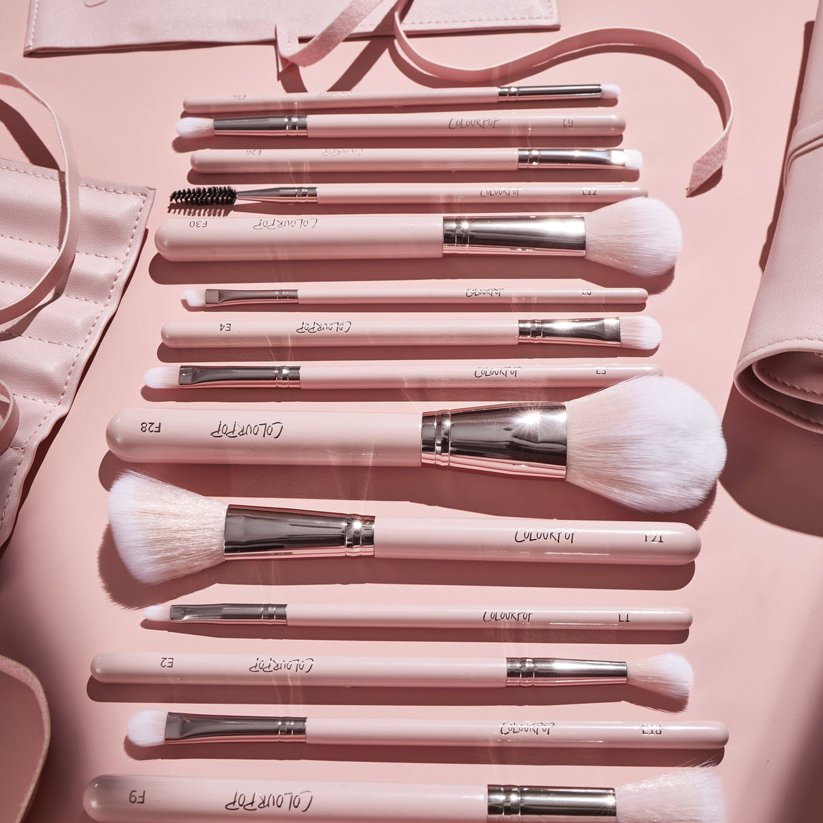 Makeup Brush Kit Smoke 'N Roses Brush Roll