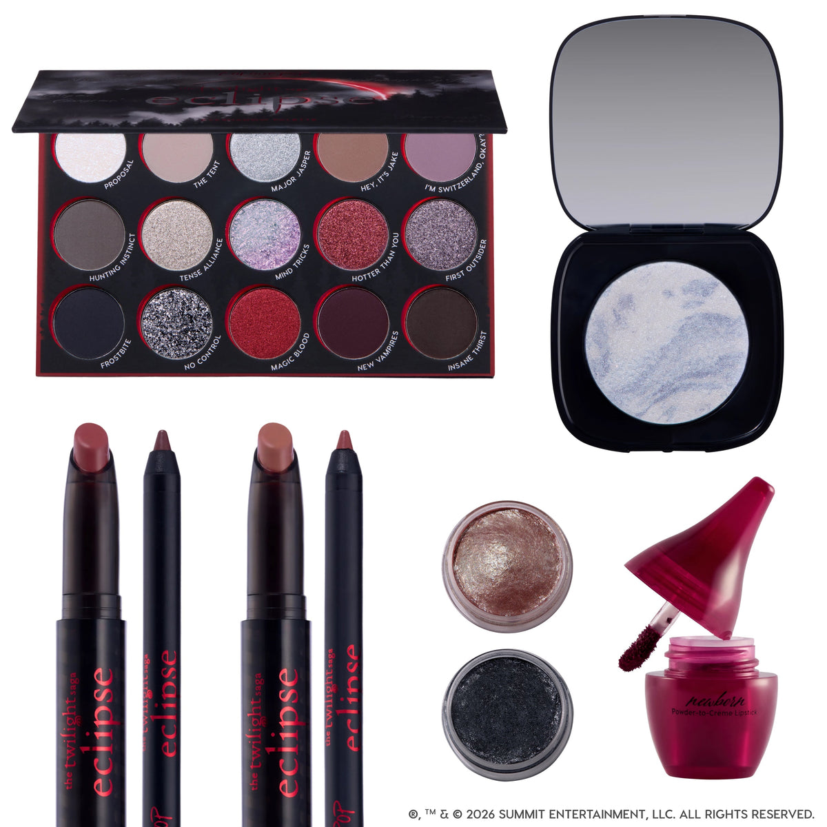 Full Collection Set The Twilight Saga Eclipse X ColourPop