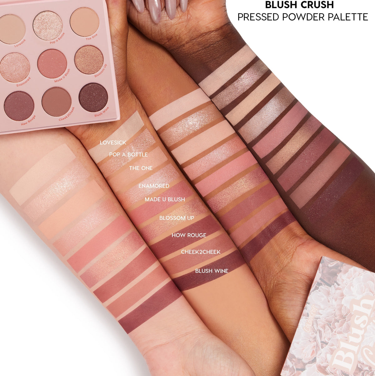 Shadow Palette Set Blushing Nude
