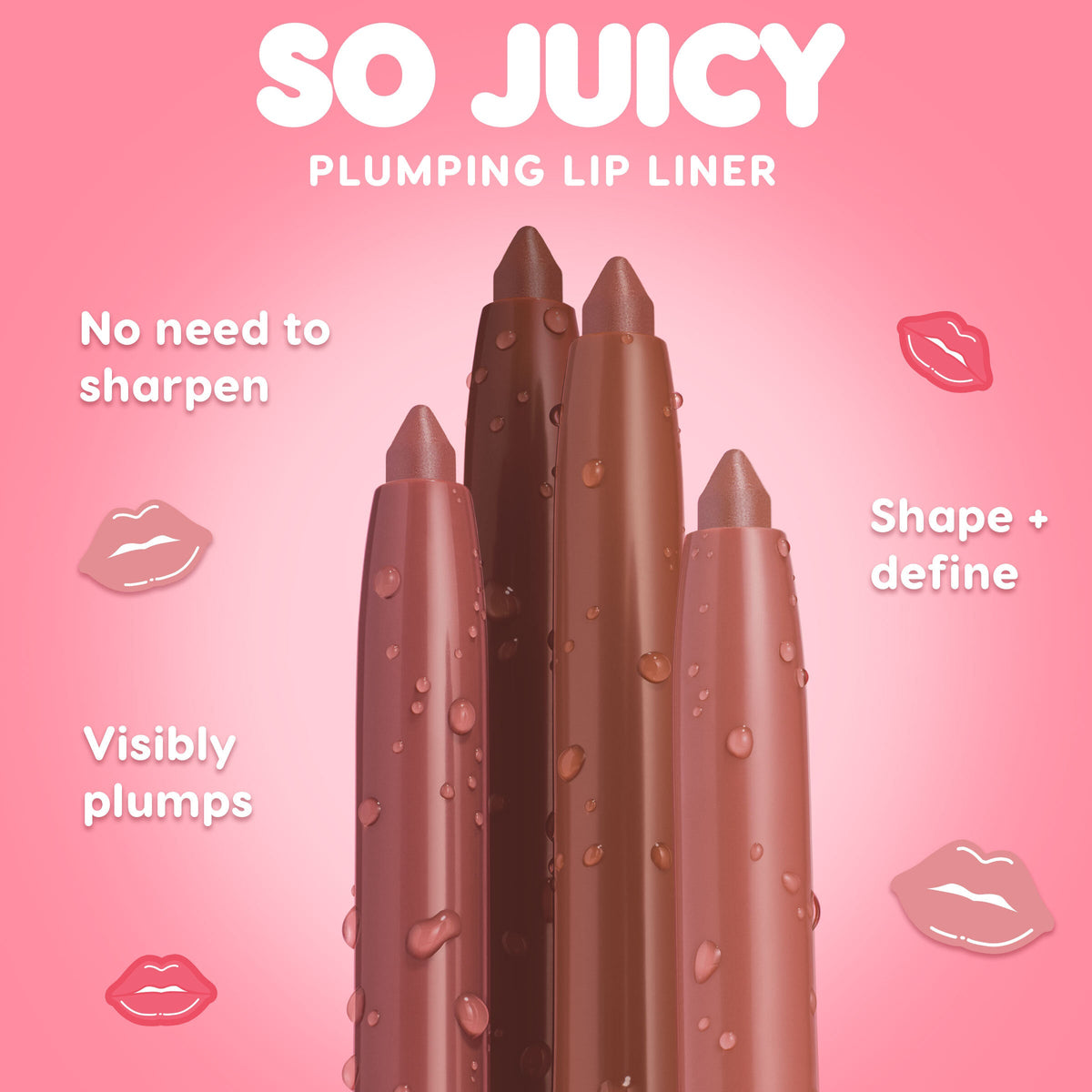 So Juicy Plumping Lip Liner with Peptides Slay