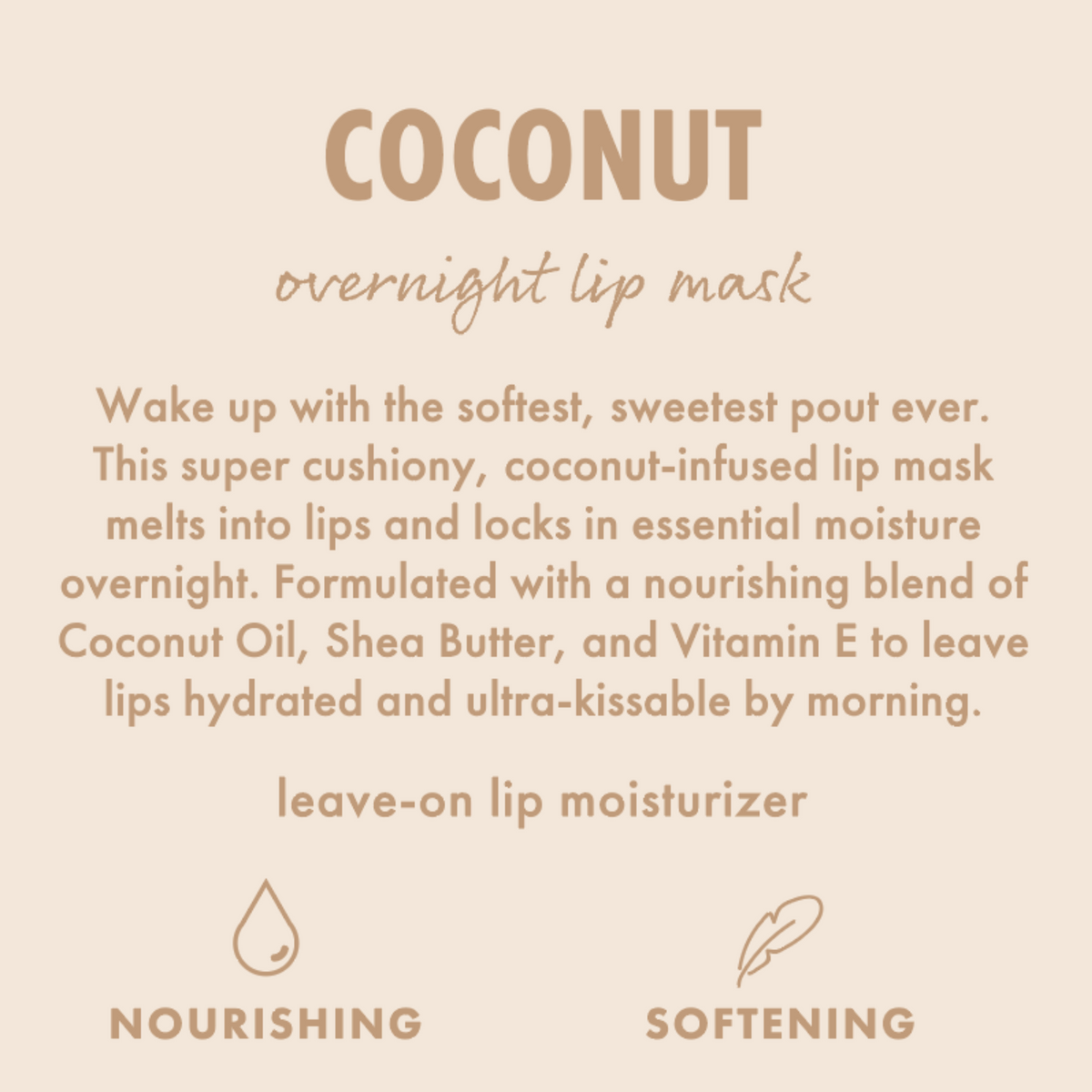 Lip Mask Coconut
