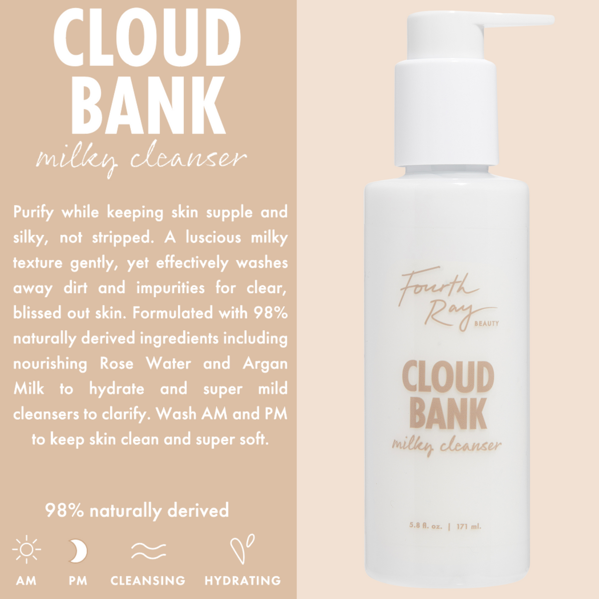 Face Cleanser Cloud Bank Milky Cleanser