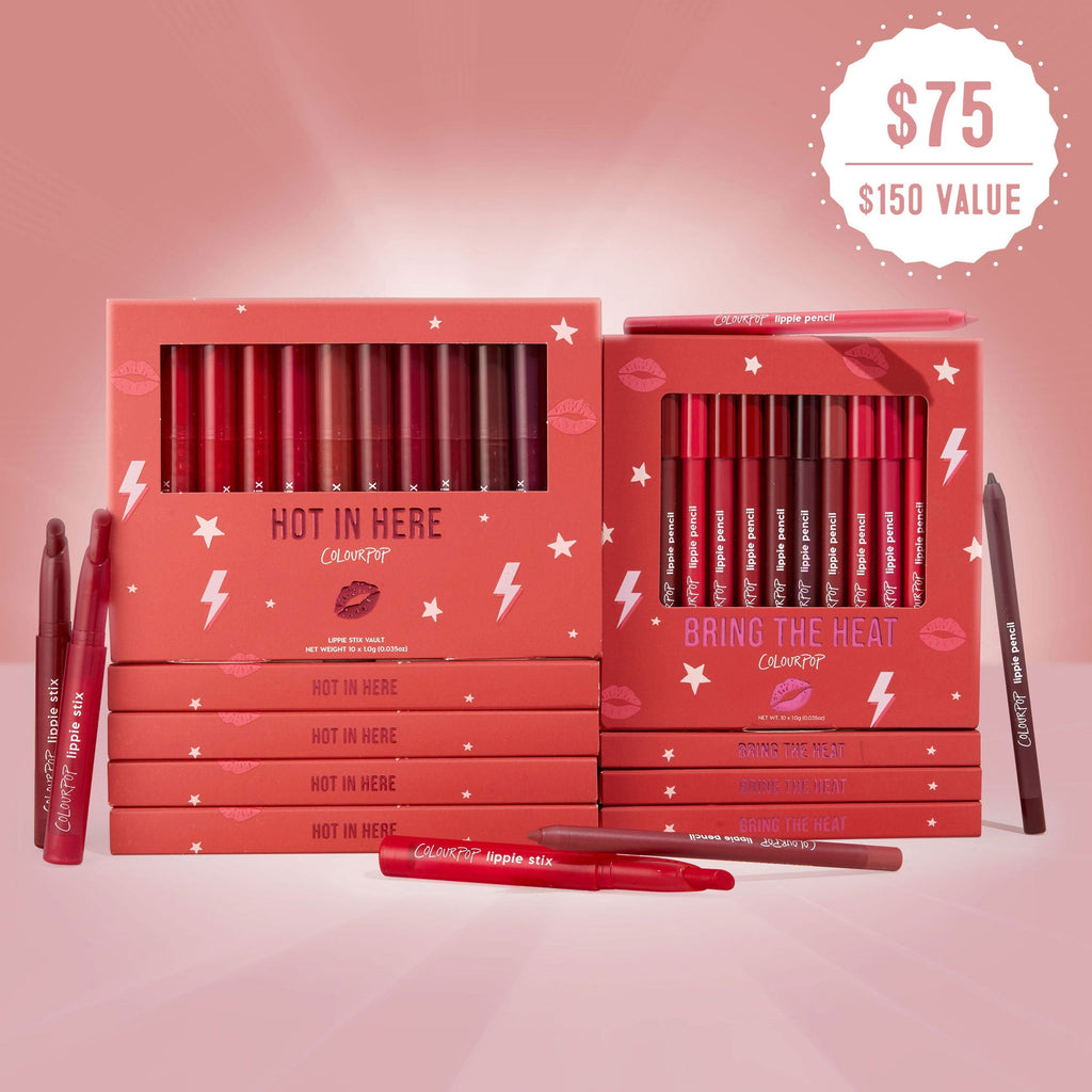Lippie Vault Set Heat Warning