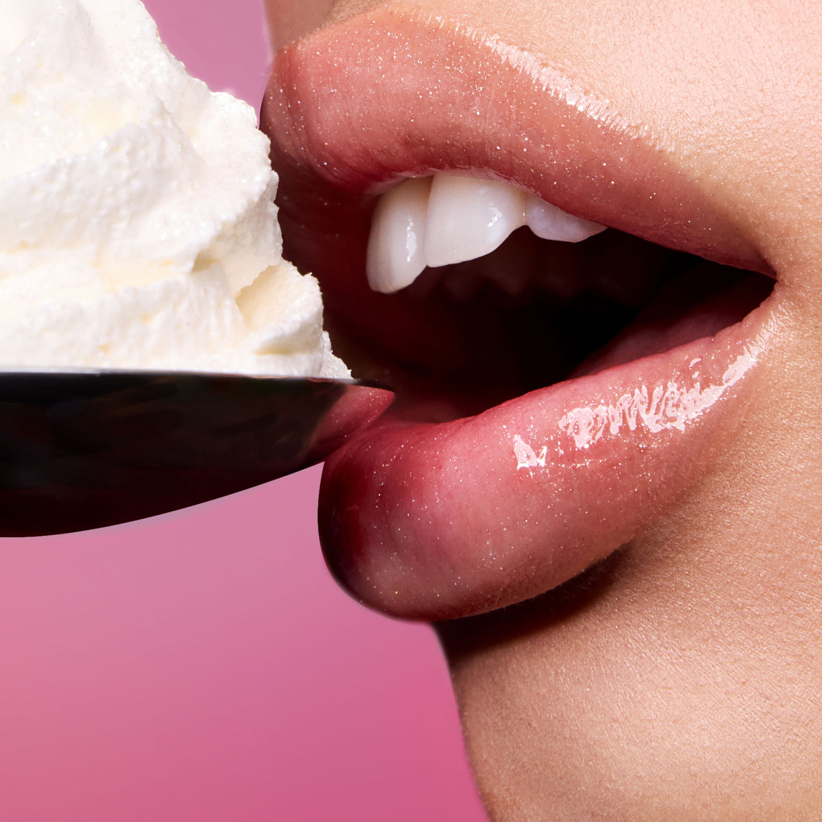 Fresh Kiss Glossy Balm Whipped Cream