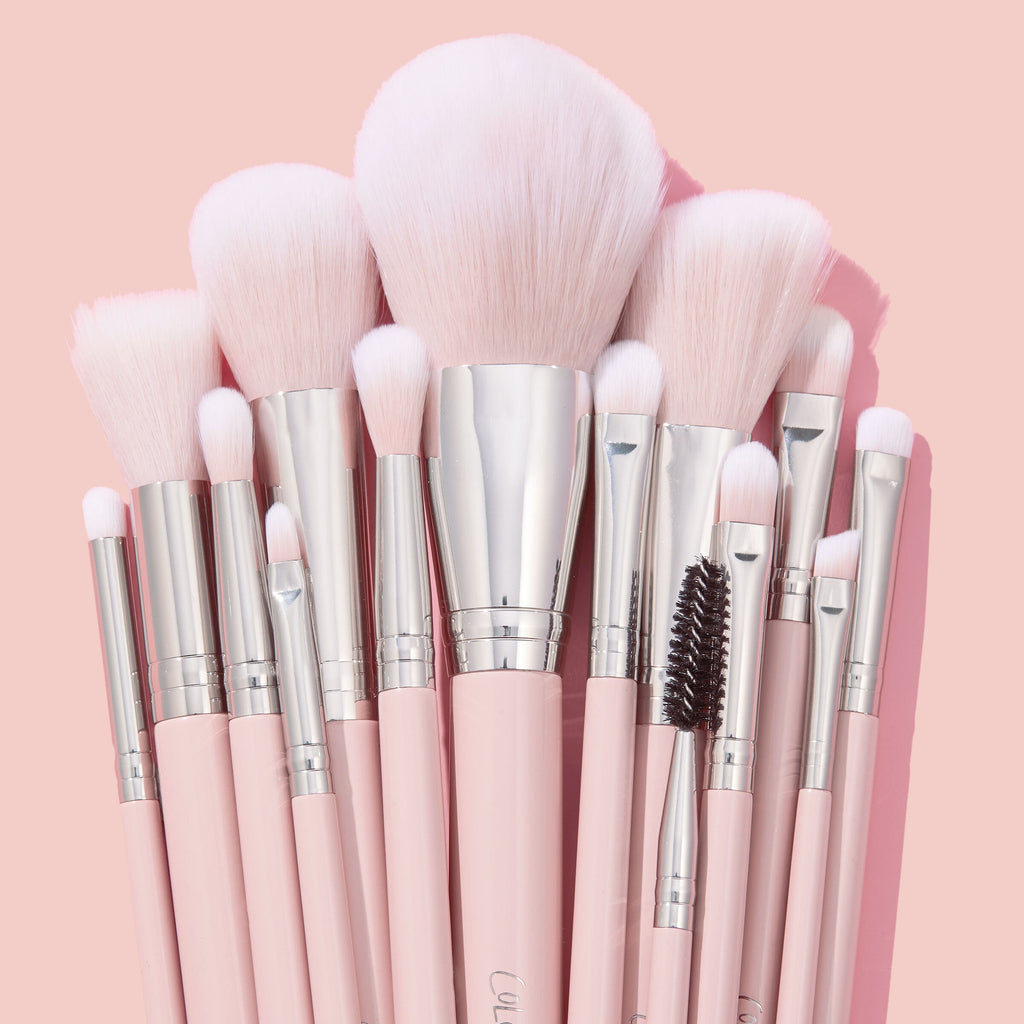Makeup Brush Kit Smoke 'N Roses Brush Roll
