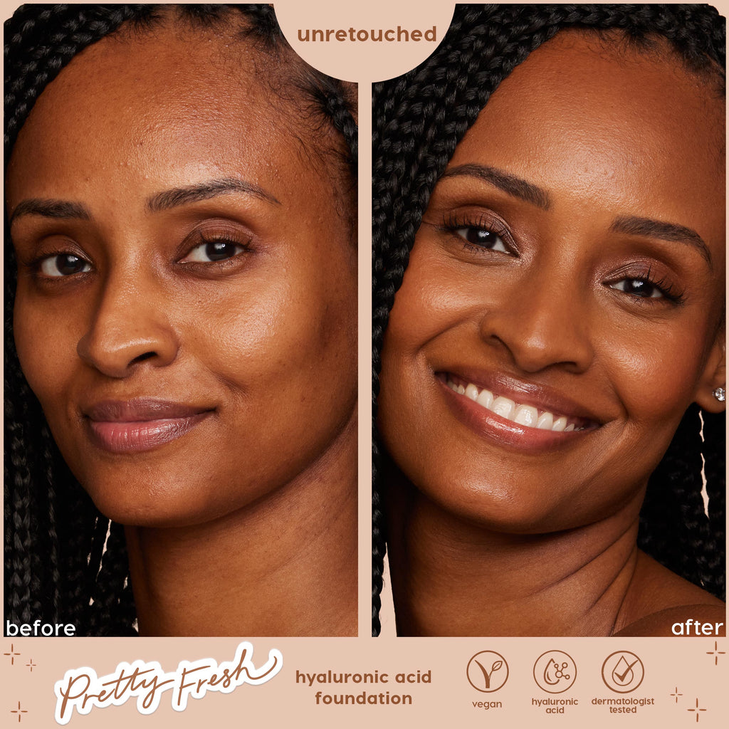 Pretty Fresh Hyaluronic Hydrating Foundation Dark 170 N