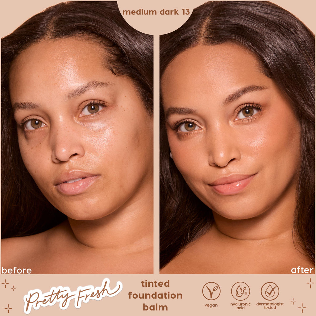 Pretty Fresh Tinted Foundation Balm Medium Dark 13