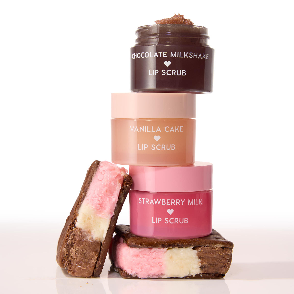 Lip Scrub Neapolitan Sundae
