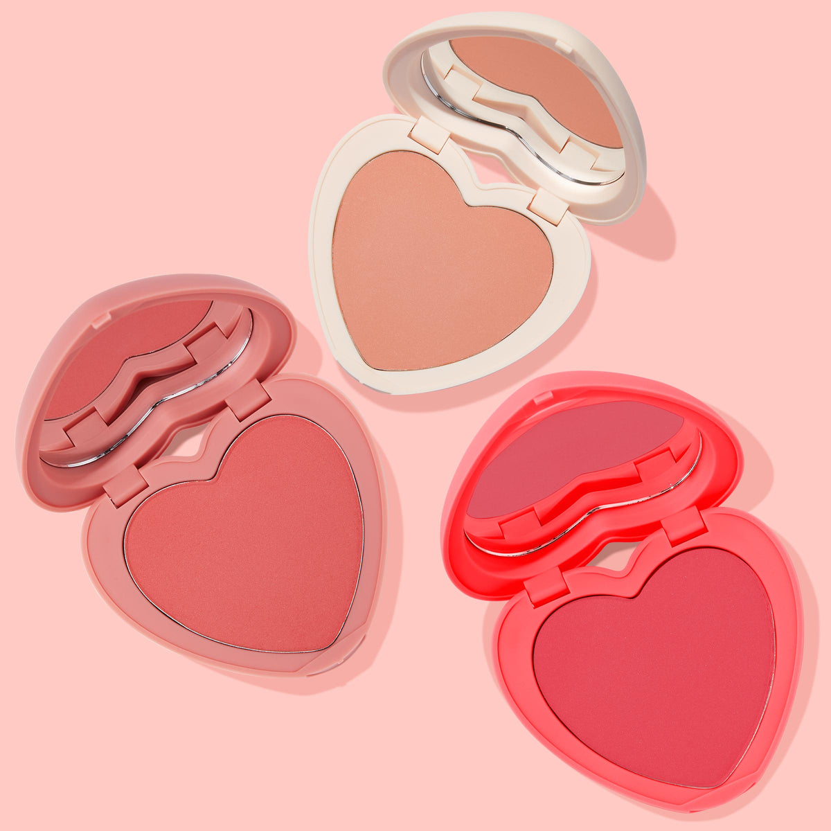 Heart Powder Blush Set Current Crush
