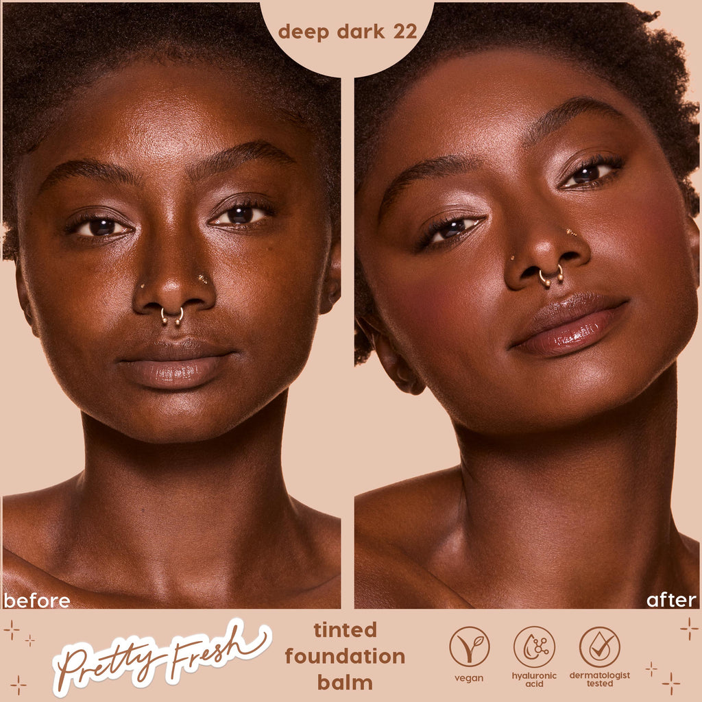Pretty Fresh Tinted Foundation Balm Deep Dark 22