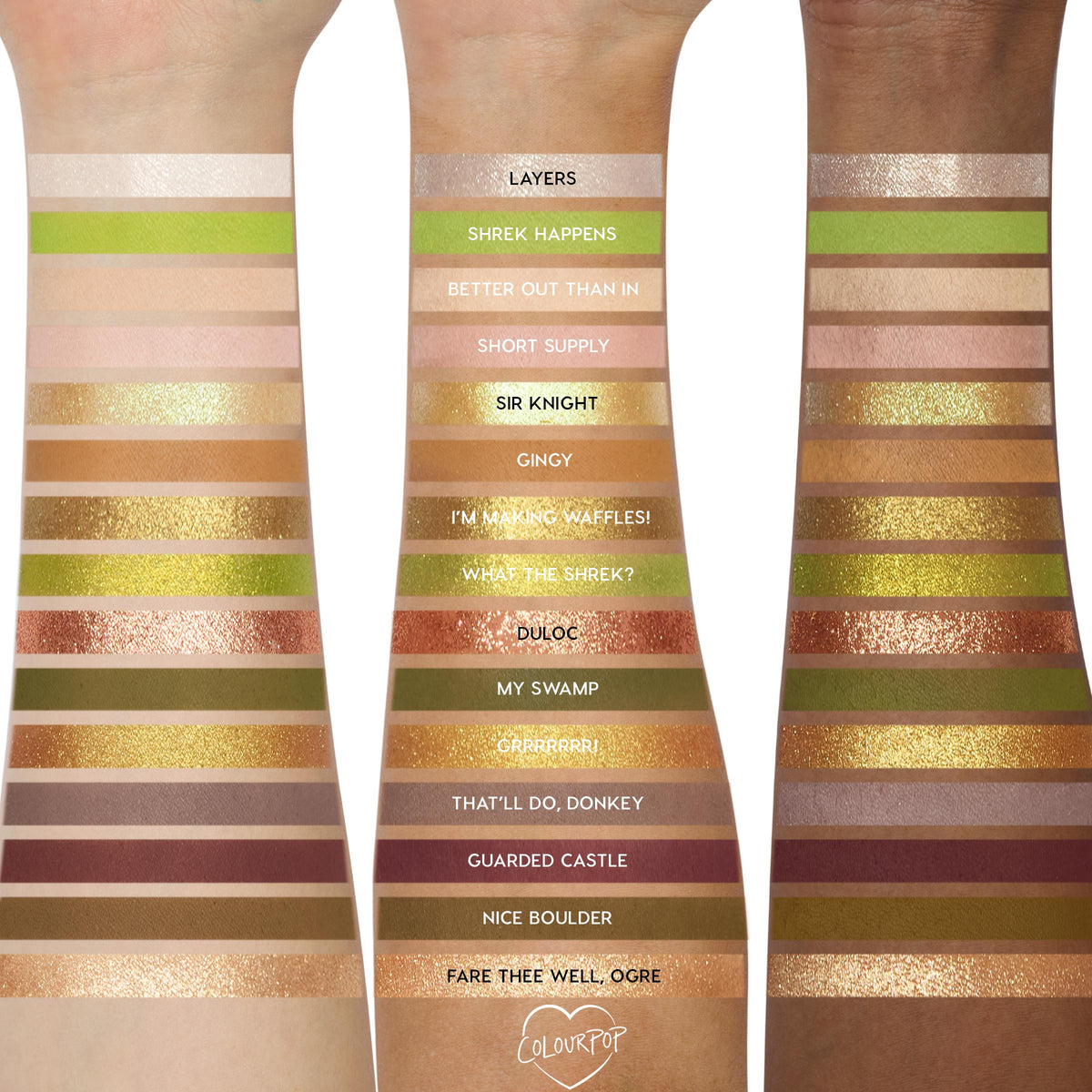 Lip and Eye Set Shrek-Spress Yourself