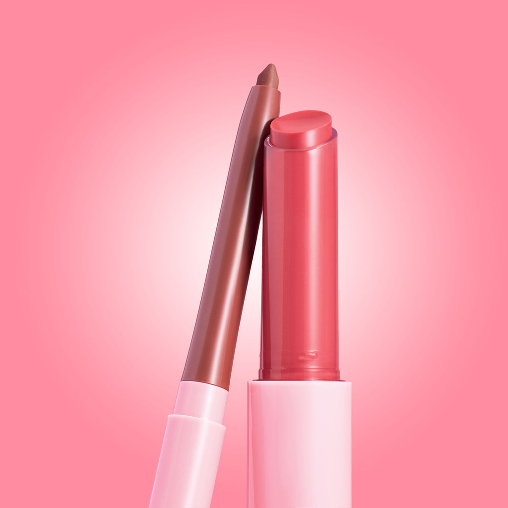 So Juicy Plumping Lip Liner & Balm Set Glazed Pout