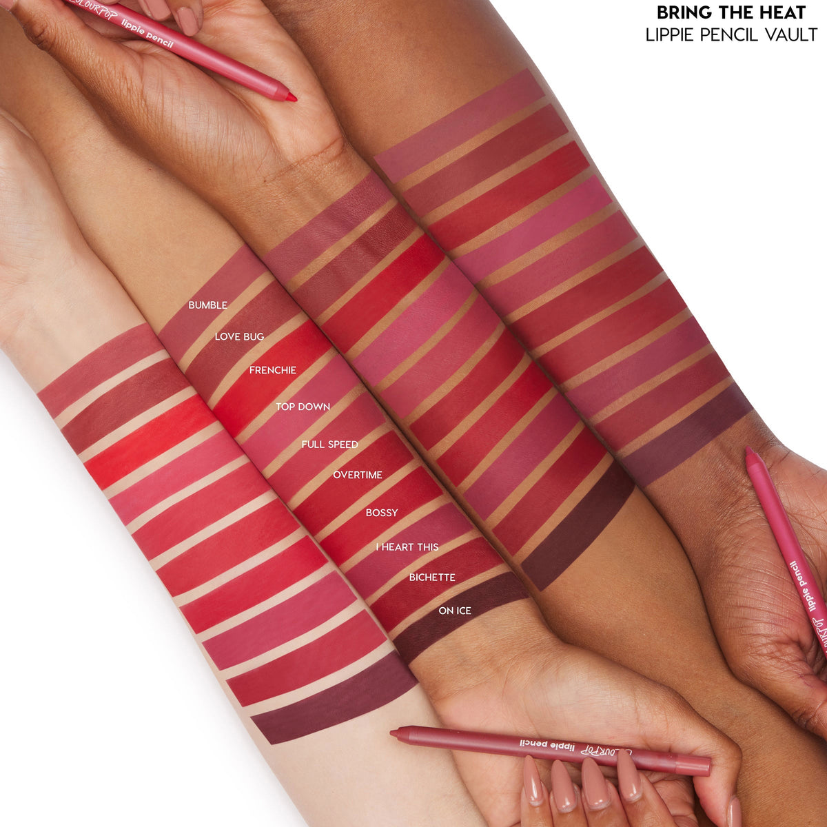 Lippie Vault Set Heat Warning