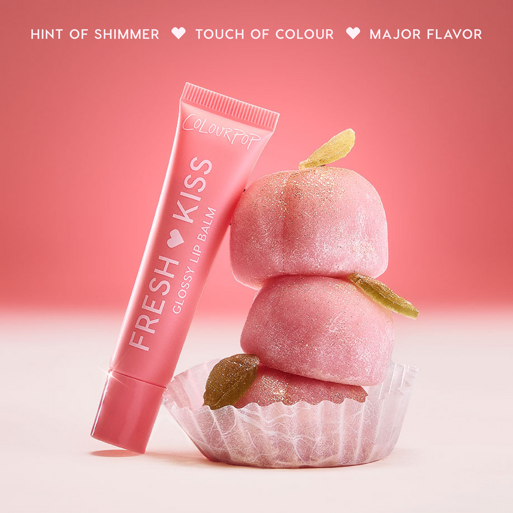 Fresh Kiss Glossy Balm Peach Mochi