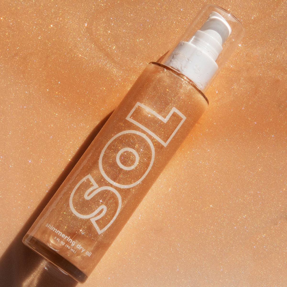 SOL Shimmering Dry Oil Warm Gold