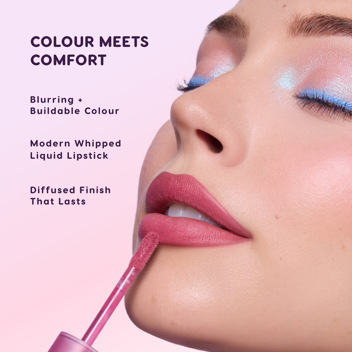 Cloud Whip Blurring Liquid Lipstick Storm Cloud
