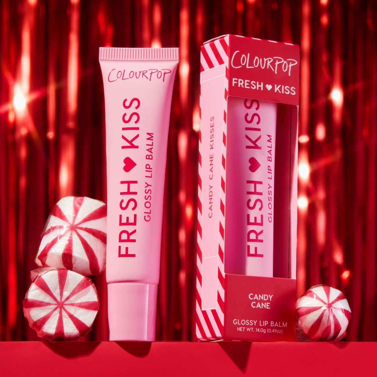 Fresh Kiss Glossy Balm Candy Cane