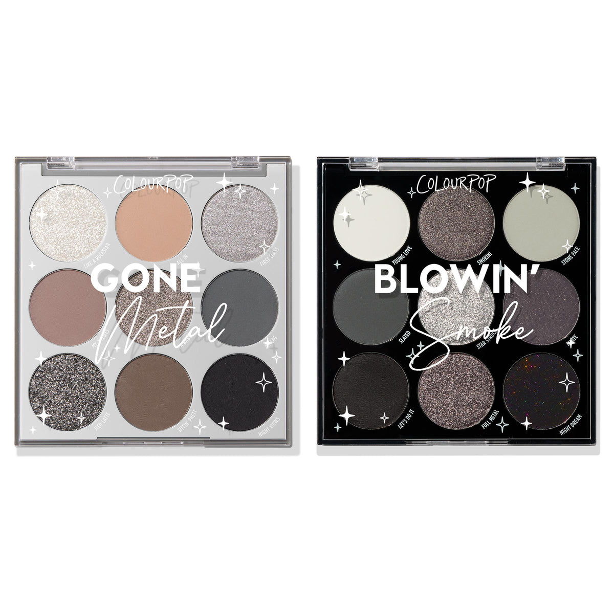 Shadow Palette Set Metal N' Smoke