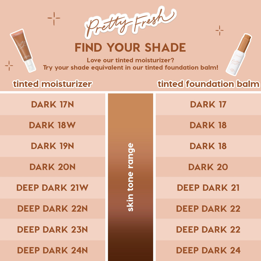 Pretty Fresh Tinted Foundation Balm Deep Dark 24
