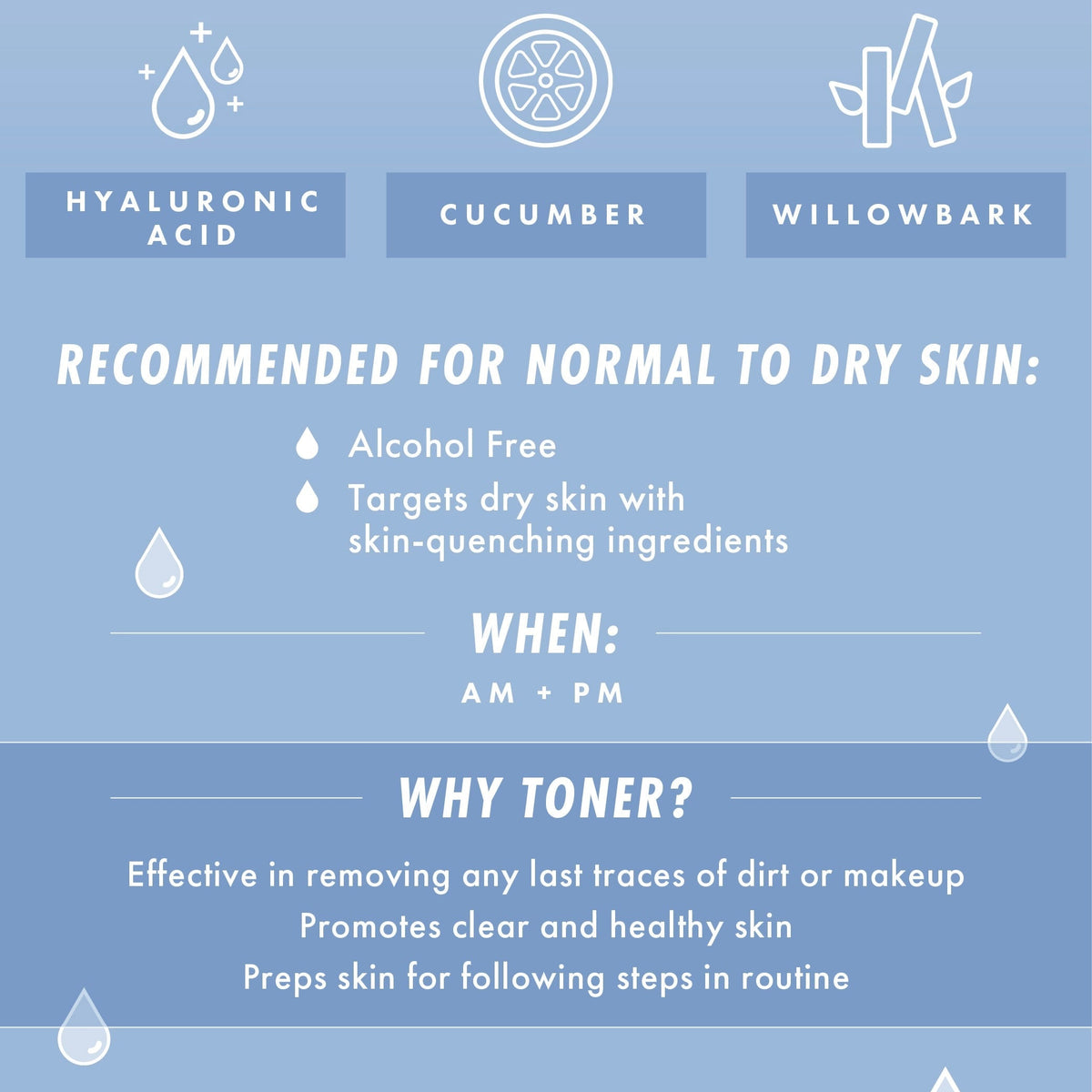 Face Toner Waterfall Gentle Tonic