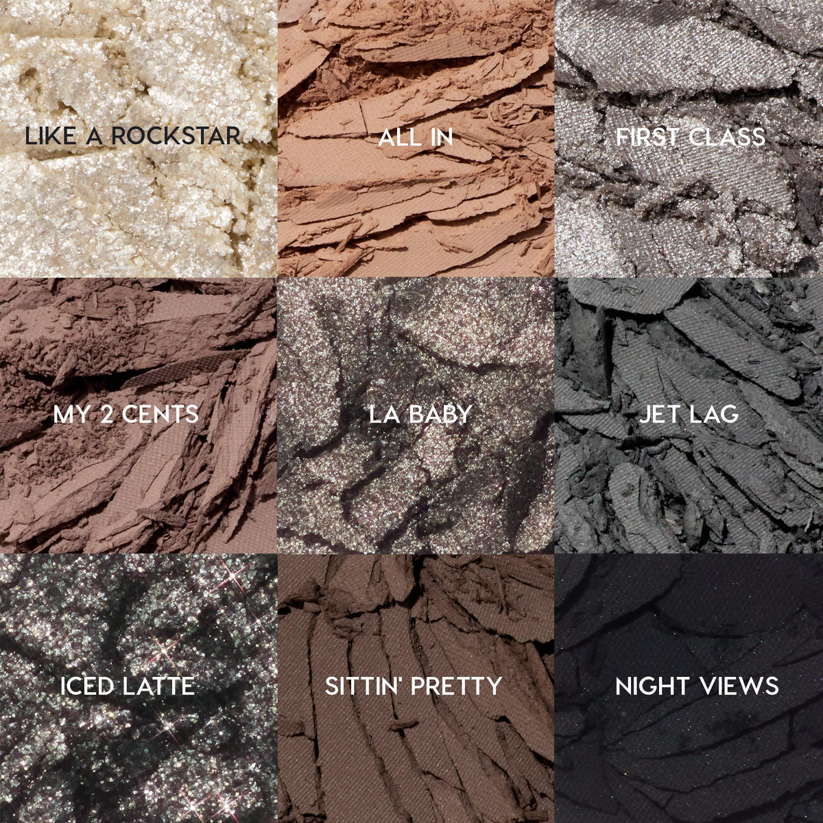 Shadow Palette Set Metal N' Smoke