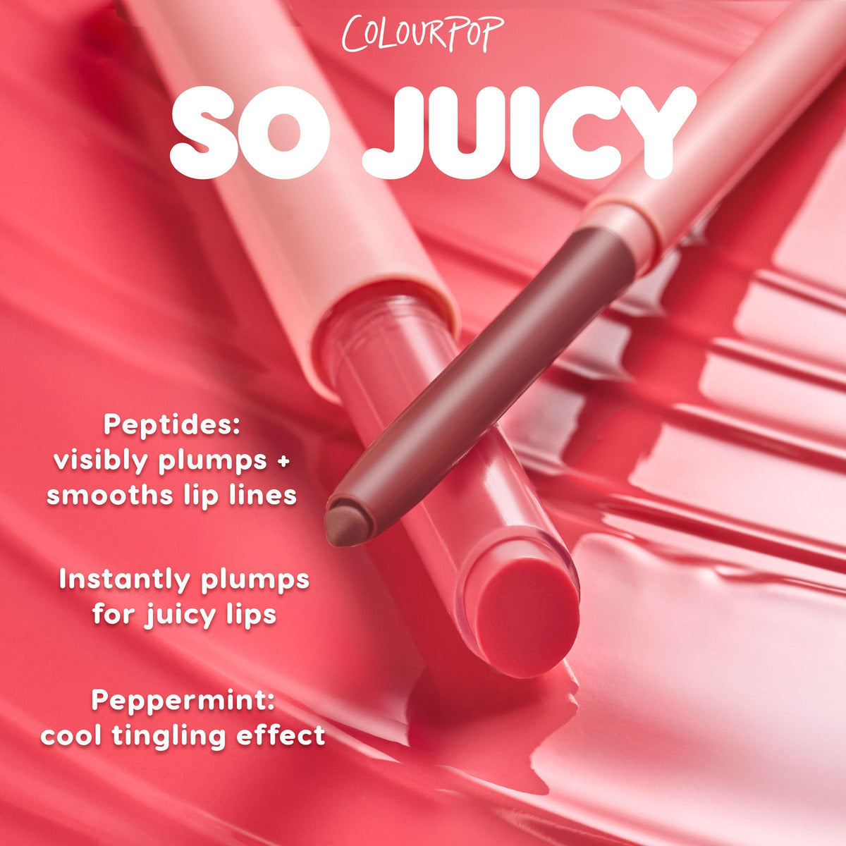 So Juicy Plumping Gloss Balm with Peptides She’s So Juicy