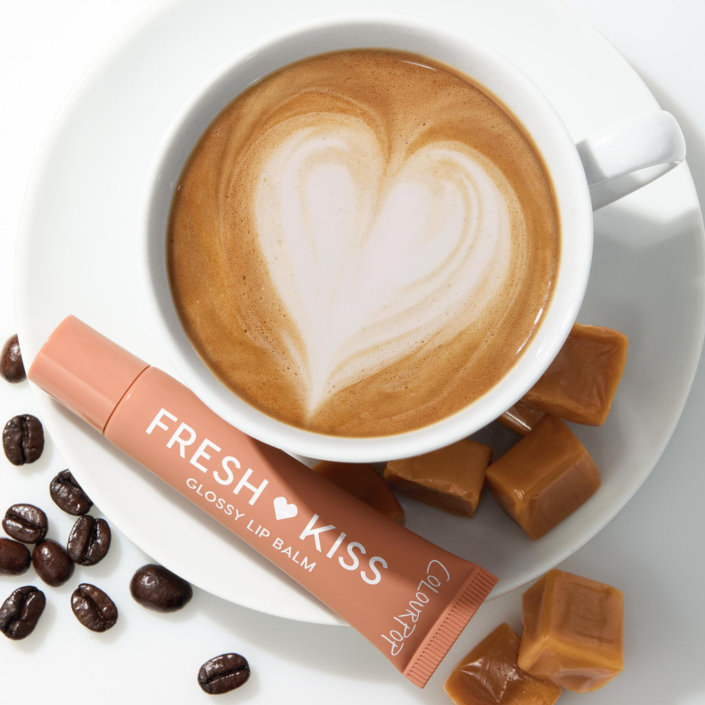 Fresh Kiss Glossy Balm Caramel Latte