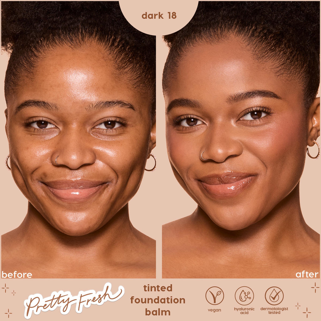 Pretty Fresh Tinted Foundation Balm Dark 18