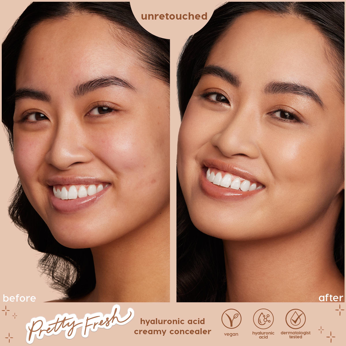 Pretty Fresh Hyaluronic Creamy Concealer Light 50 W