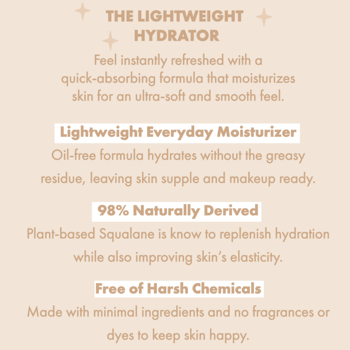 Face Moisturizer The Lightweight